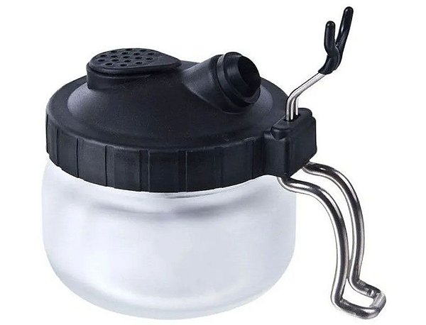 Pote de limpeza com suporte para aerógrafos - Fengda BD-777A
