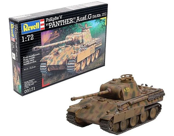 PzKpfw V PANTHER Ausf.G (Sd.Kfz. 171) - 1/72 - Revell 03171