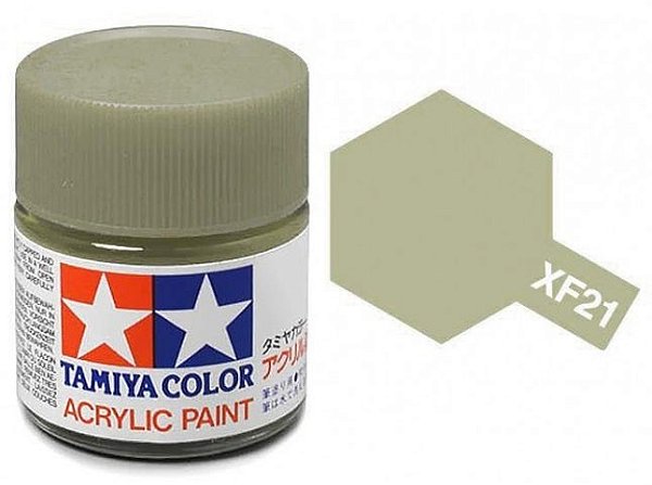Tinta Acrílica Mini XF-21 Azul Celeste (10 ml) - Tamiya 81721