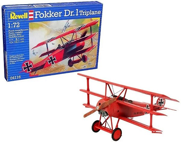 Fokker DR.1 Triplane - 1/72 - Revell 04116