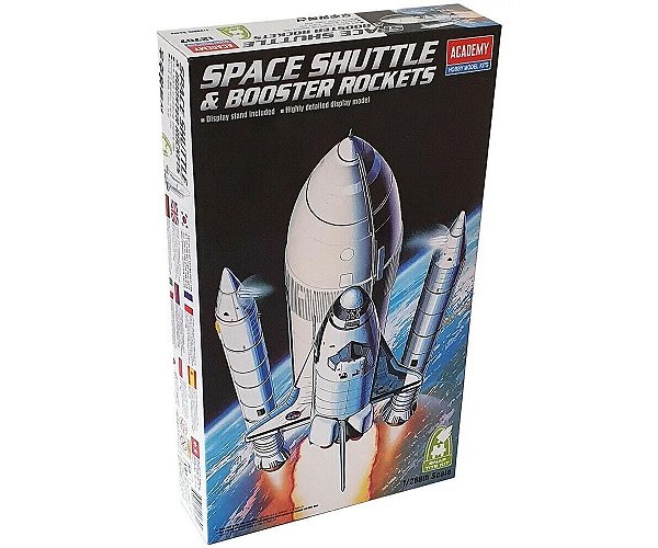 Space Shuttle & Booster Rockets - 1/288 - Academy 12707