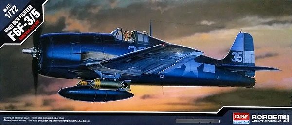 F6F-3/5 Hellcat - 1/72 - Academy 12481