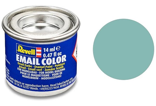 Tinta Sintética Revell Email Color Azul Claro Fosco - Revell 32149