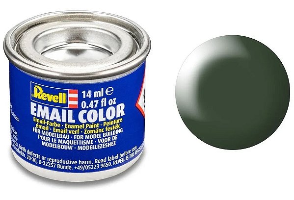 Tinta Sintética Revell Email Color Verde Escuro Seda - Revell 32363