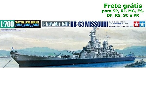 U.S. Navy Battleship BB-63 Missouri - 1/700 - Tamiya 31613