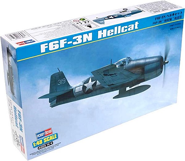 F6F-3N Hellcat - 1/48 - HobbyBoss 80340