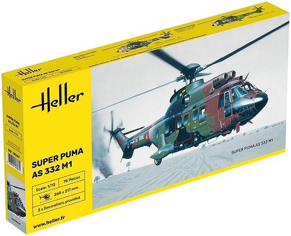 AS332 M1 Super Puma - 1/72 - Heller 80367