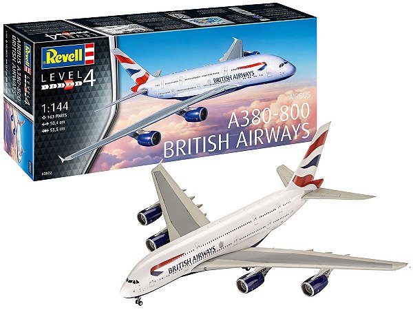Airbus A380-800 British Airways - 1/144 - Revell 03922