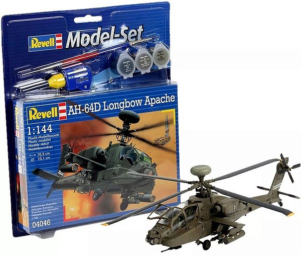 Model-Set AH-64D Longbow Apache - 1/144 - Revell 64046