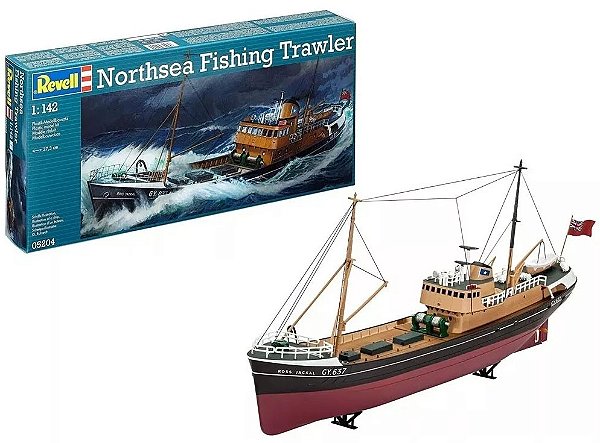 Traineira de pesca do Mar do Norte - 1/142 - Revell 05204