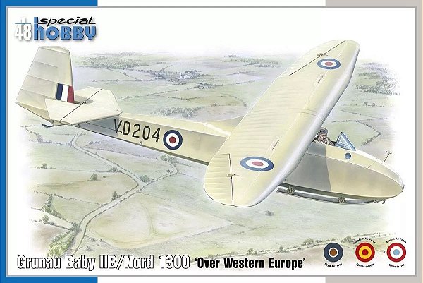 Grunau Baby IIB/Nord 1300 - 1/48 - Special Hobby 48203