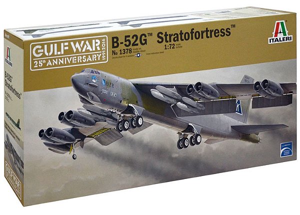 B-52G Stratofortress - Guerra do Golfo - 1/72 - Italeri 1378
