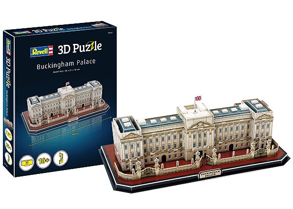 Quebra-cabeça 3D (3D Puzzle) Palácio de Buckingham - Revell 00122