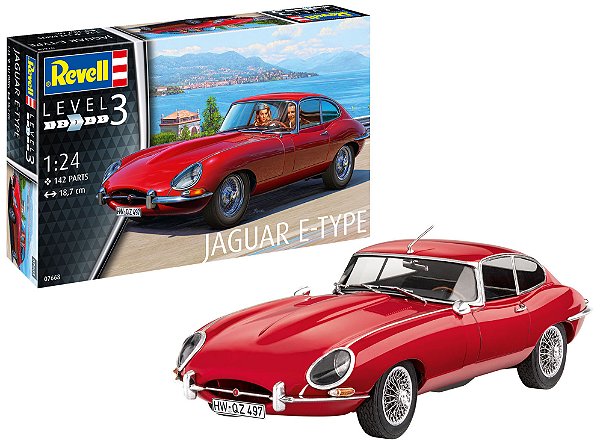 Jaguar E-Type (Coupé) - 1/24 - Revell 07668