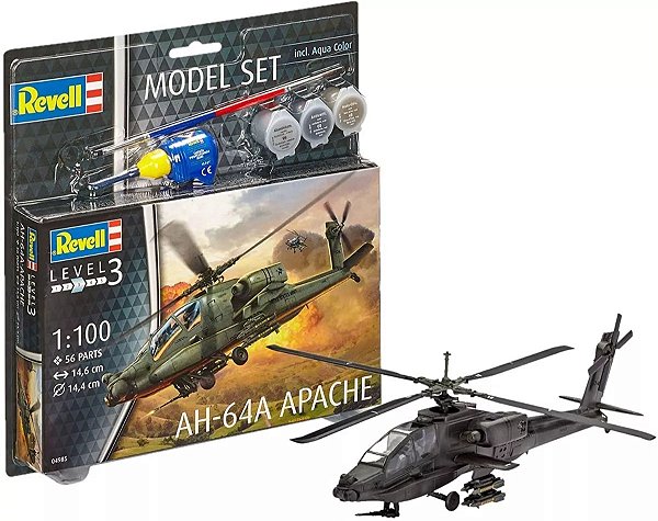 Model Set AH-64A Apache - 1/100 - Revell 64985