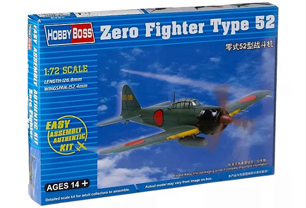 Zero Fighter Type 52 - 1/72 - HobbyBoss 80241