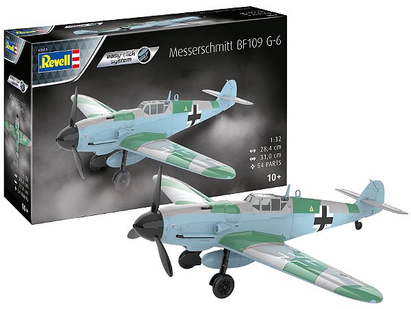 Messerschmitt Bf 109 G-6 - Easy Click - 1/32 - Revell 03653