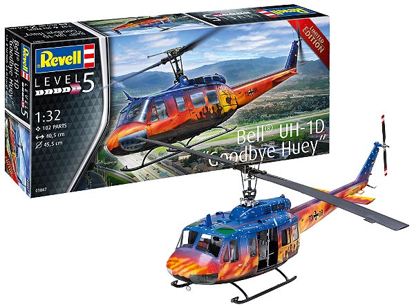 Bell UH-1D "Goodbye Huey" - 1/32 -  Revell 03867