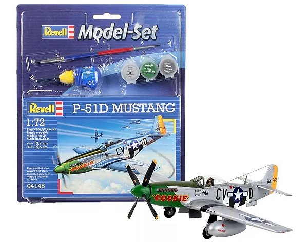 Model-Set P-51D Mustang - 1/72 - Revell 64148