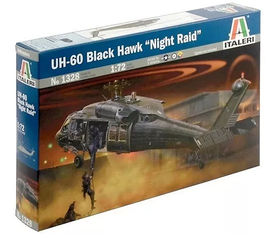 UH-60 Black Hawk "Night Raid" - 1/72 - Italeri 1328