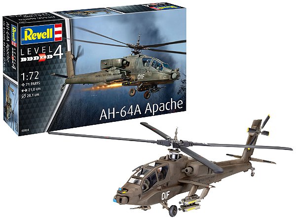 AH-64A Apache - 1/72 - Revell 03824