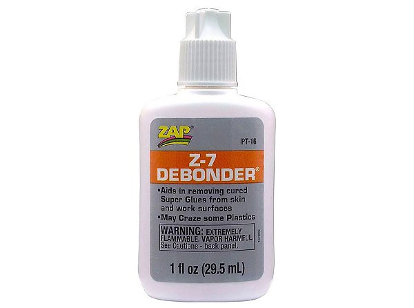 Debonder Z-7 Removedor de cola de cianoacrilato 29,5 ml - ZAP PT-16