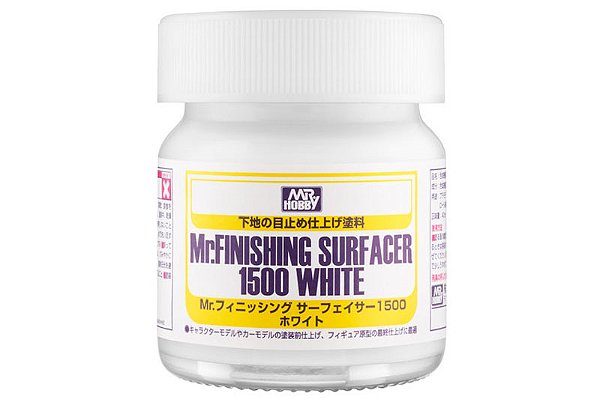 Mr.Finishing Surfacer 1500 - Primer Branco - Mr.Hobby SF291