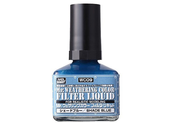 Mr.Weathering Color Shade Blue - Mr.Hobby WC09