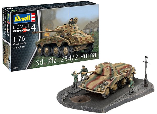 Sd. Kfz. 234/2 Puma - 1/76 - Revell 03288