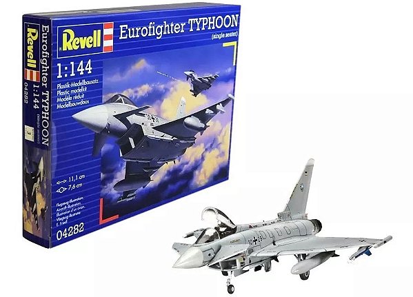Eurofighter Typhoon (single seater) - 1/144 - Revell 04282