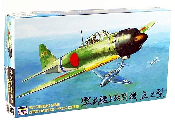 Mitsubishi A6M5 Zero Fighter Type 52 (Zeke) - 1/48 - Hasegawa 9123