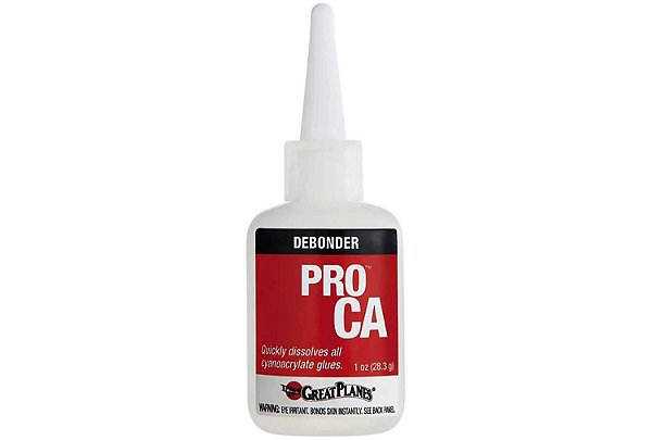 Debonder Pro Ca - removedor de cola de cianoacrilato - Great Planes