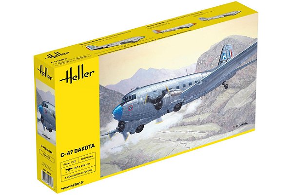 C-47 Dakota - 1/72 - Heller 30372