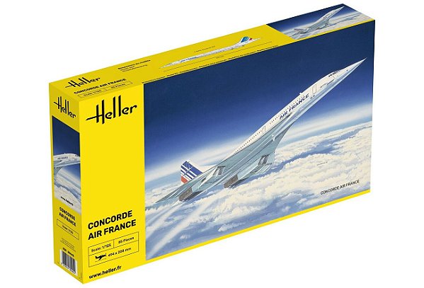 Concorde Air France - 1/125 - Heller 80445