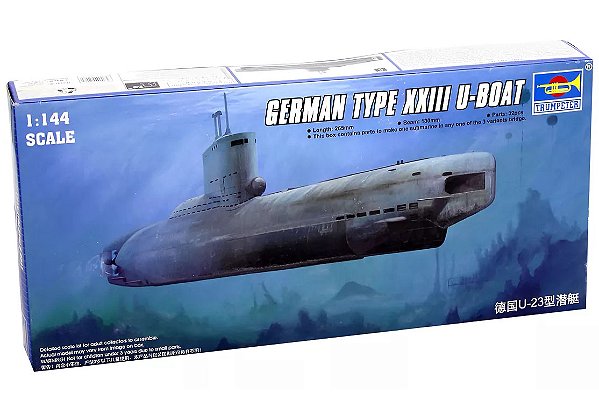 German Type XXIII U-Boat - 1/144 - Trumpeter 05908