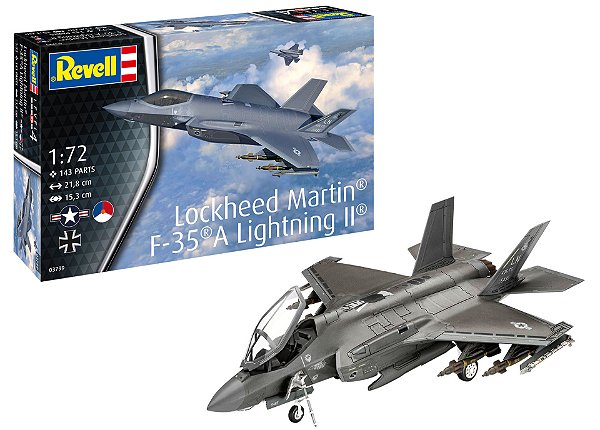 Lockheed Martin F-35A Lightning II - 1/72 - Revell 03799