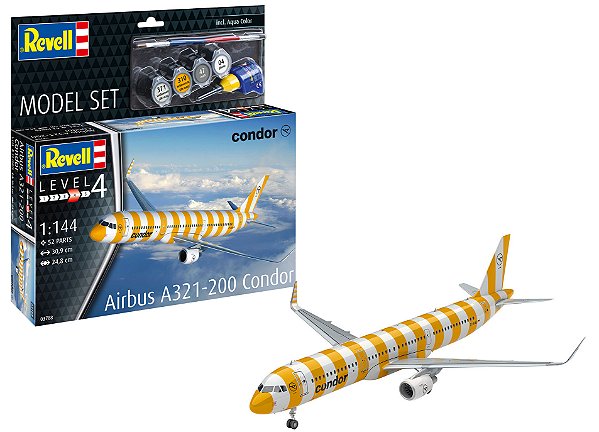 Model Set Airbus A321-200 Condor - 1/144 - Revell 63788