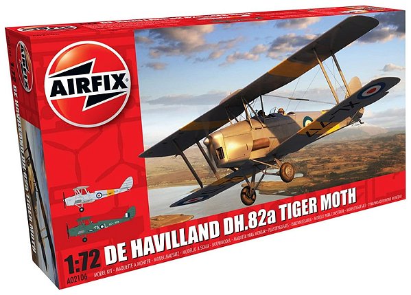 de Havilland Tiger Moth - 1/72 - Airfix A02106