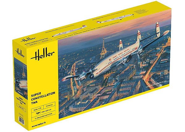 Super Constellation TWA - 1/72 - Heller 82391