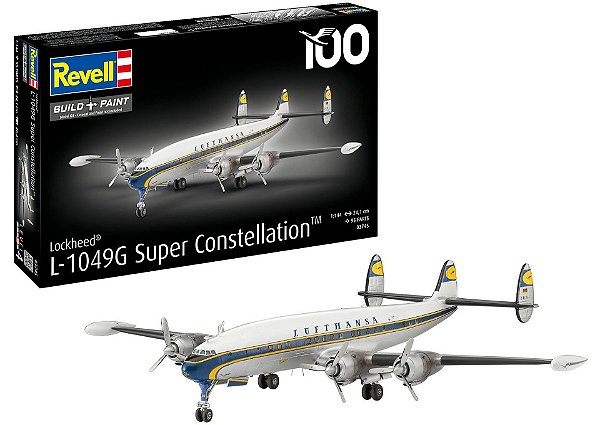 Lockheed L-1049G Super Constellation Lufthansa - 1/144 - Revell 03745