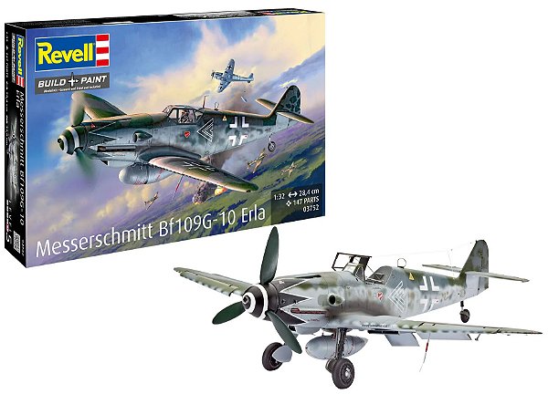 Messerschmitt Bf109G-10 Erla - 1/32 - Revell 03752