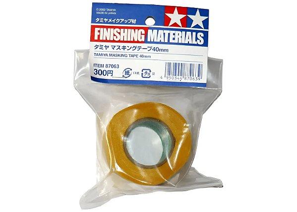Fita adesiva (masking tape) - 40 mm - Tamiya 87063