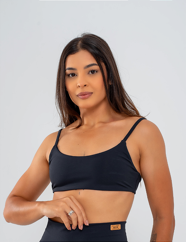 Top Maybe Brisa com regulador de alça