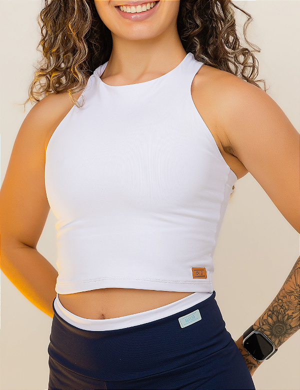 Top Regatinha Tapioca (Branco)