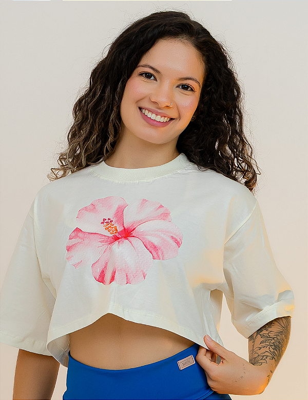 Cropped Oversized Aloha