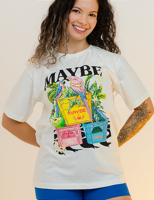 Blusão Maybe is Latina