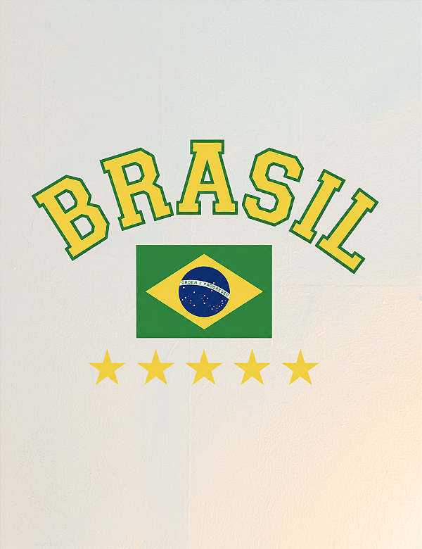 DTF Brasil Amarelo