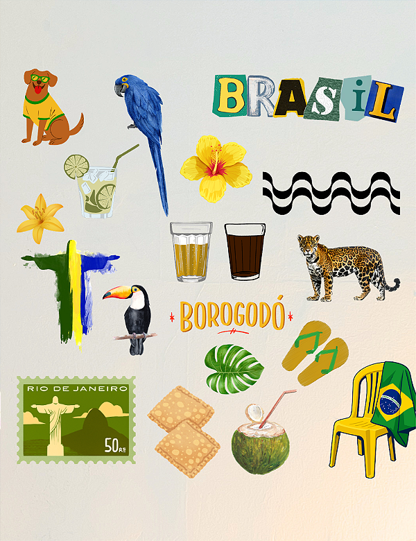 DTF Cartela Brasilidades
