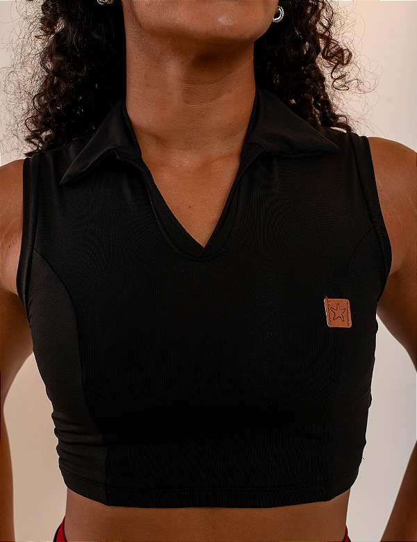 Top Alinhadinho Brisa (Preto)