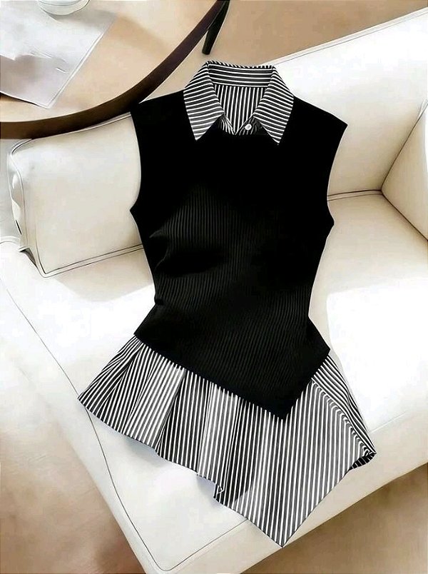 Camisa Listrada Casual